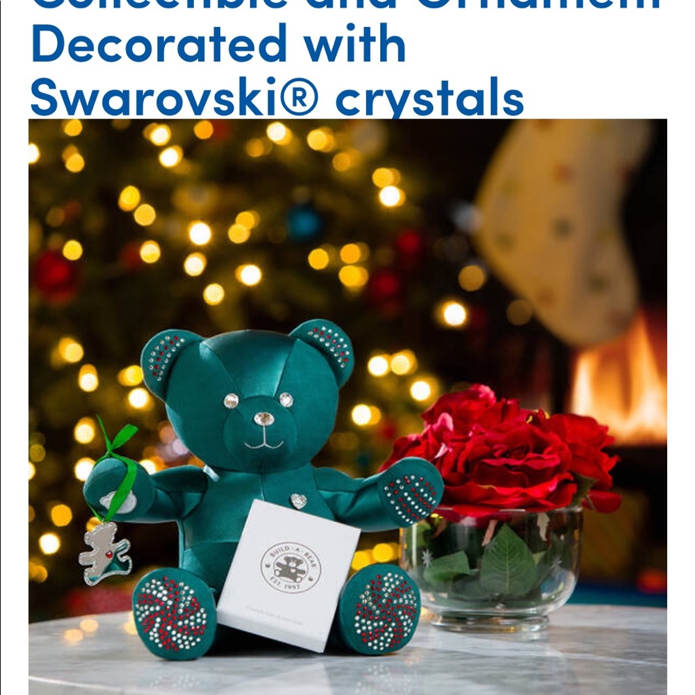 Swarovski Christmas Build a Bear
